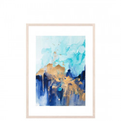 Abstract Watercolour Art Print, Large 